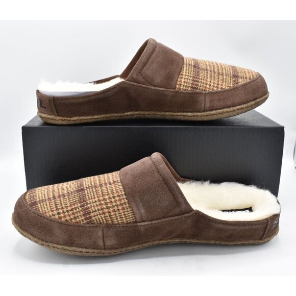 Sorel Mens Size 13 Falcon Ridge II Scuff Tobacco Gum Slip On Slippers Shoes main image 4